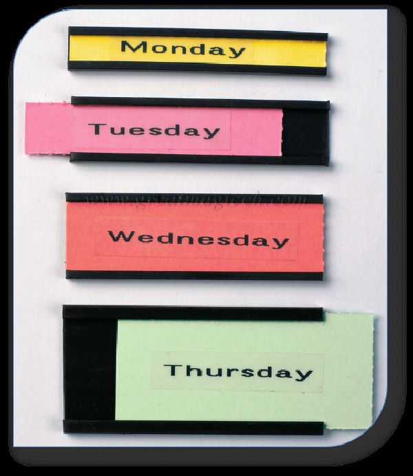 C-Profile Magnetic Shelf Label Holders C-Profile Magnetic Shelf Label Holders