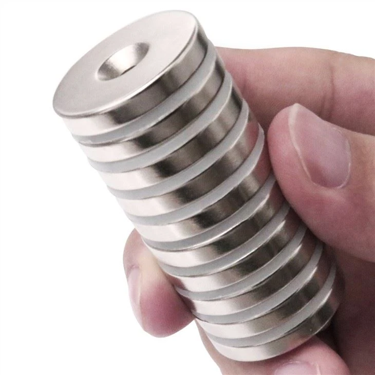 strong magnets with screw holes